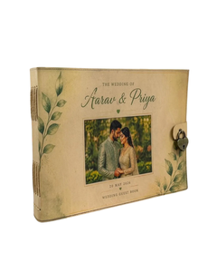 Livre de mariage personnalisé, album photo sur mesure, scrapbook, alternative rustique au livre d'or de mariage, livre souvenir pour couples - Product Image 5