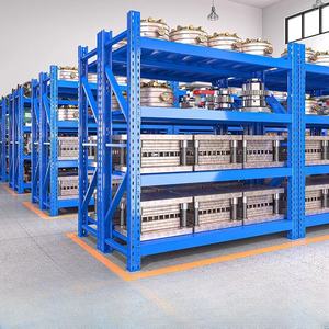 כבד אחסון מתכת נגד חלודה כבדה מדפים 4 שכבה מתכווננת עבור אופציה סיטונאית - Product Image 3