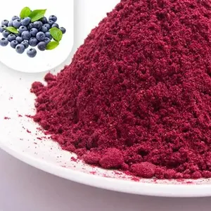 Wholesale Freeze Dried Blueberry Fruits Powder No-additives Blueberry powder supplier