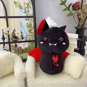 Al por mayor: Llavero de muñeco de peluche de murciélago pequeño y adorable, colgante de dibujos animados para bolso, muñeco de peluche pequeño de algodón PP, premio para máquina de garras, regalo para niñas - Product Image 2