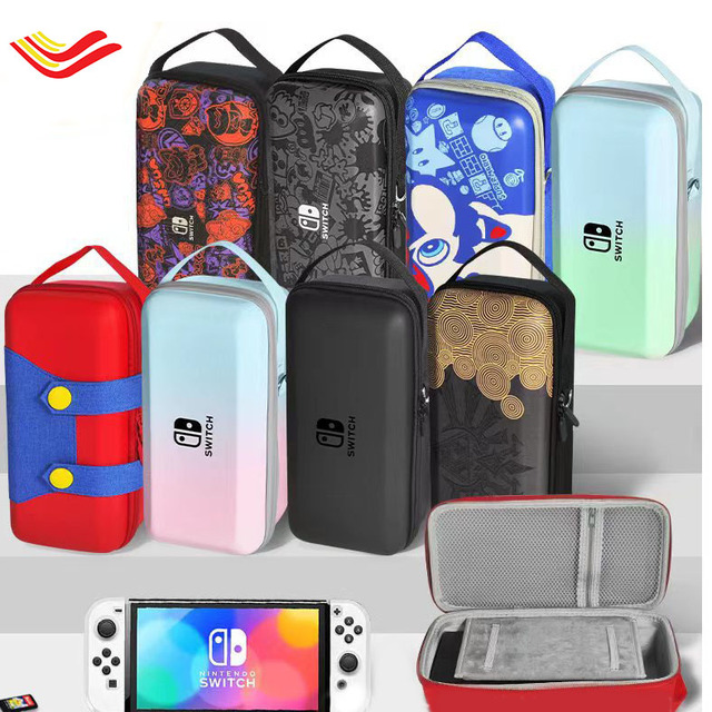 Factory Supply Customizable Nintendo Switch 2 case Portable Zipper Waterproof EVA Game Console Eva Storage Case