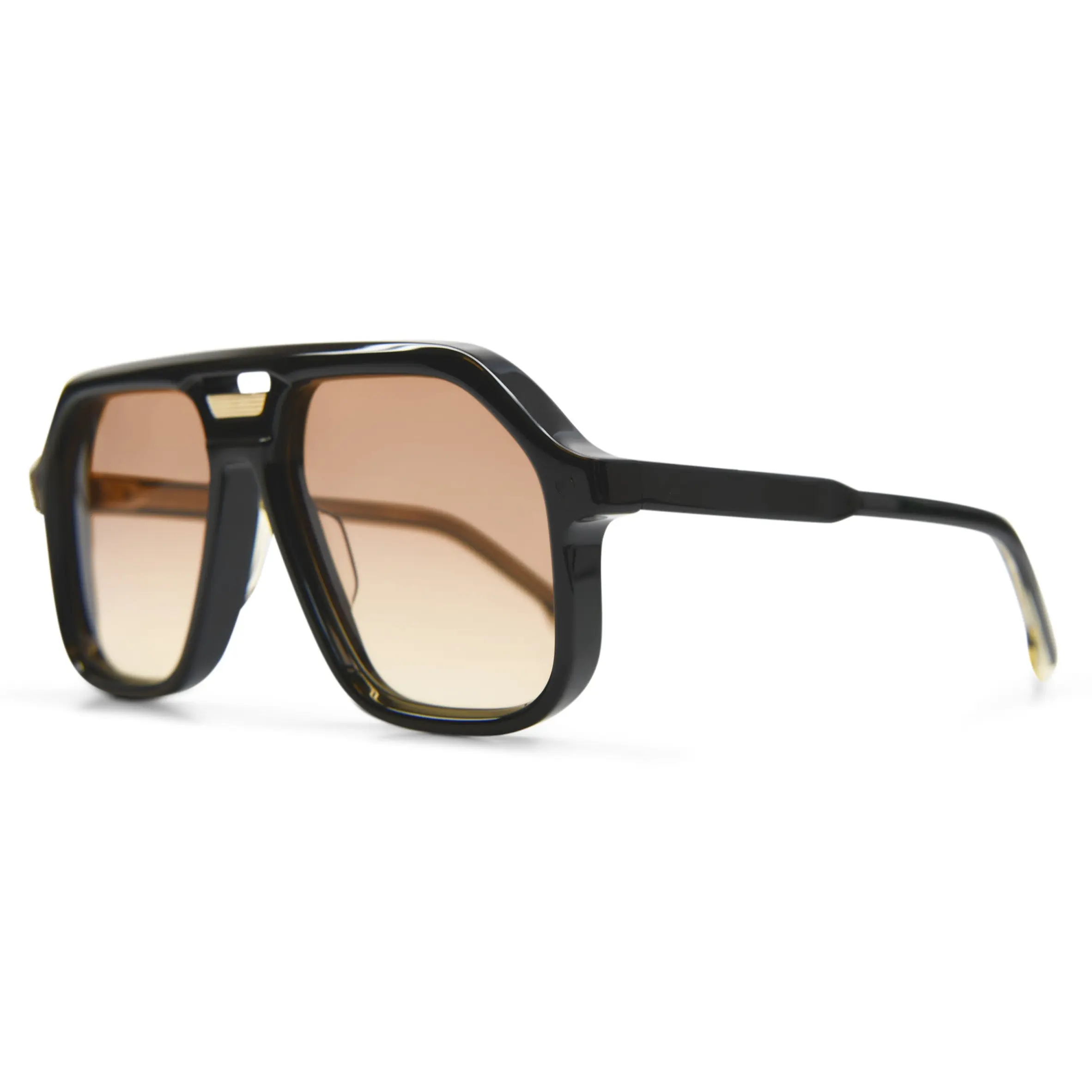 LMA Large Frames Customized Metal Logo Shades Brand Designer Fashion Oversized Acetate Sunglasses Polarized for Men Women