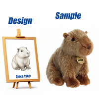 Usine Shengye CE CPC BSCI, fabricant de jouets marmottes personnalisés, peluches douces, animaux mignons du zoo africain, jouets en peluche marmottes en peluche, cadeaux