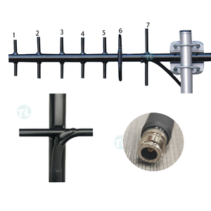Autoradio externe directionnel <span class=keywords><strong>100</strong></span> Km système de télévision ABS intérieur 10 Dbi 5V 75 Ohm GSM 900 <span class=keywords><strong>MHz</strong></span> Yagi antenne extérieure longue portée - Product Image 1
