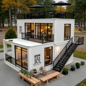 Contenedor Duradero de 20 pies para Uso en Todo Clima, Logística Simplificada, Certificado CE, Ideal para Cafeterías con Vistas a la Montaña, de Fábrica con Experiencia en Exportación - Product Image 2