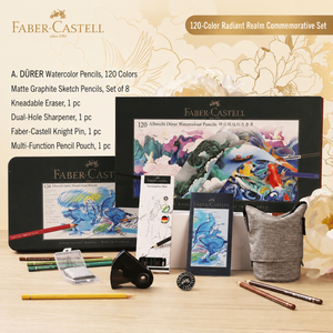 Matite Colorate a Base d'Olio Faber-Castell Hui Cai Rui Jing <span class=keywords><strong>Polychromos</strong></span>, 60 Colori, 120 Colori, Qualità Artistica, Confezione Regalo - Product Image 3