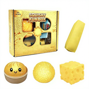 Juego de Juguetes Blandos Antiestrés de Rebote Lento, Juguetes Sensoriales para Aliviar el Estrés, Surtido de Regalos Novedosos al por Mayor - Product Image 4