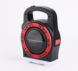 Solar-powered portable flashlight, USB rechargeable, COB waterproof, suitable for tents, LED camping, and searchlights. - Product Image 6