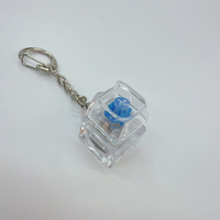 1 pièce Capuchon de clavier en forme de chat, anti-stress, jouet à bouton clic, pendentif de sac, capuchons de clavier pour doigts, porte-clés Fidget, capuchons de clavier personnalisables