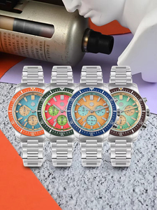 Reloj cronógrafo <span class=keywords><strong>San</strong></span> Martin de 40mm para buceo Peacock SL-4801, movimiento automático, reloj de pulsera mecánico de lujo para hombre, resistente al agua SN0118GJS - Product Image 5