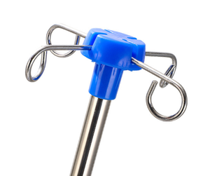 حامل محاليل متنقل من البلاستيك ABS مع لوحة مضخة وعمود للمحاليل، متوفر بالجملة من المصنع - Product Image 2