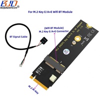Penjualan Langsung Pabrik Kartu Adaptor Nirkabel NGFF Key-M Interface ke M.2 Key E/A+E untuk Modul Wifi BT Tersedia di Stok