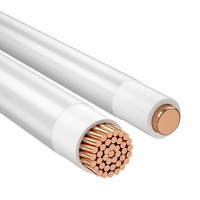 Cables Eléctricos Trenzados de 8, 10, 12, 14, 16 AWG THWN/THHN con Aislamiento de PVC y Nylon, Conductor de Cobre Sólido, Clasificación de 600V para Calefacción