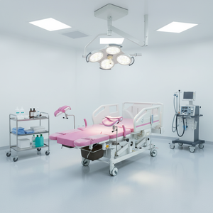 Электрическая акушерская кровать MDC-II (Mx <span class=keywords><strong>Bed</strong></span> 6000) с дышащим водонепроницаемым матрасом, регулируемая по высоте, для родов и восстановления, опционально - Product Image 5