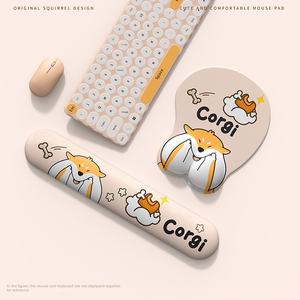 Repose-poignet de souris 3D en silicone antidérapant pour <span class=keywords><strong>ordinateur</strong></span> de bureau, idéal pour les jeux e-sport, motif cœur, pour filles et hommes - Product Image 4