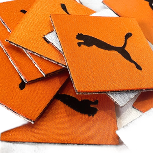 Parches Bordados en <span class=keywords><strong>3D</strong></span> Color Naranja Personalizados de Alta Calidad para Abrigos, Precios Razonables, Silicona Resistente a la Decoloración, Borde Cortado con Láser - Product Image 5