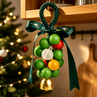 Savon artisanal en forme de grappe de raisin de Noël, boule parfumée pour l'aromathérapie, nettoyant corporel, coffret cadeau, vente en gros OEM