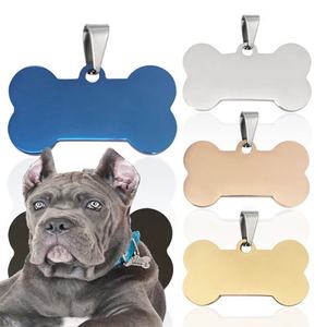 Durable Personalized Stainless Air <b>Tag</b> <b>Dog</b> Collar Pendant Aluminum <b>Tag</b> for Pet Metal Blank Name <b>Tags</b> for <b>Dogs</b> - Product Image 1