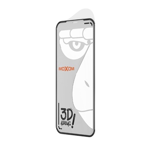 ฟิล์มกระจกนิรภัย MOXOM 3D Air Bag Frame ป้องกันรอยนิ้วมือ สำหรับโทรศัพท์รุ่น X <span class=keywords><strong>XS</strong></span> 11 12 12pro Max 13 - Product Image 4