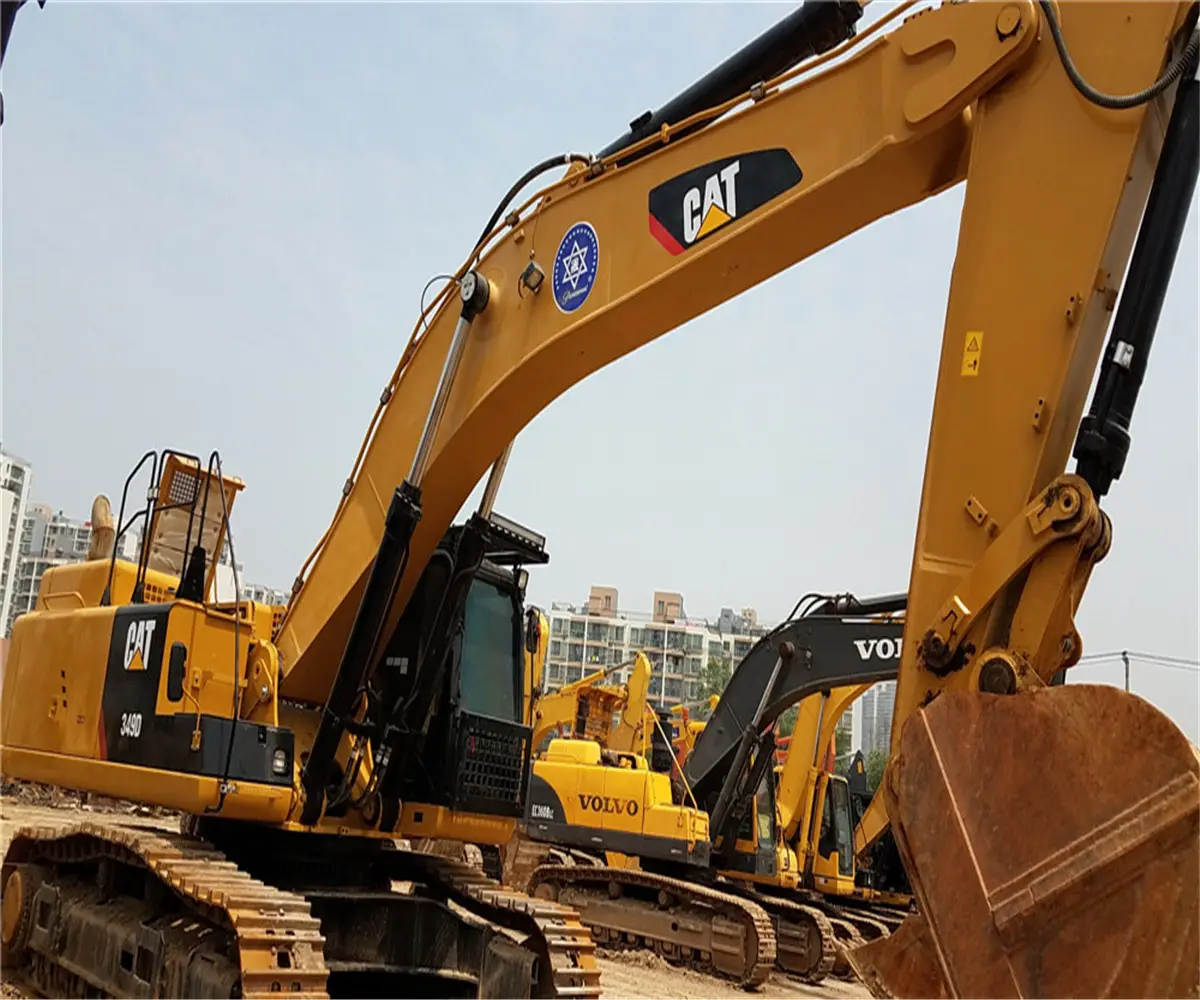 Caterpillar 349D Excavadora usada Marca famosa CAT 349D Equipo pesado Cat 50T Excavadora usada