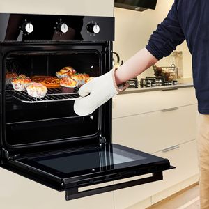 <span class=keywords><strong>Four</strong></span> mural électrique encastrable 24 pouces, 2,5 pi³, boutons mécaniques, porte en verre double couche, 5 fonctions de cuisson, 3000W, <span class=keywords><strong>four</strong></span> 70L - Product Image 2