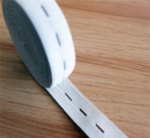 Nhà Máy Tùy Chỉnh 10Mm-100Mm Cường Độ Cao Căng Cao Trắng Ban Nhạc Đàn Hồi Vải Cho May Dệt Kim Băng Đàn Hồi Độ Đàn Hồi Cao - Product Image 6