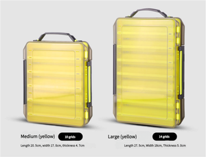 Cajas de Pesca Multifuncionales Impermeables, Cajas de Aparejos de Pesca de Plástico Duro Transparente, Señuelo de Pesca con Anzuelo para Calamar de 10G, para Exteriores - Product Image 2