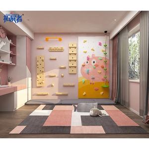 Mur d'escalade pour enfants à l'intérieur, fabrication directe, structure d'escalade personnalisée à faire soi-même pour l'entraînement à domicile - Product Image 3