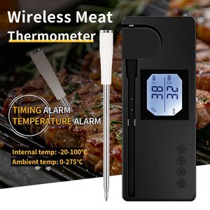Nouveau thermomètre à viande sans fil intelligent avec surveillance à distance pour rôtissoire, four et barbecue - Product Image 3