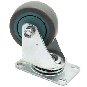 Modernes Design Kleine Nylon+Eisen Drehbare Rollen Doppelkugellager Universell für Industrielle Nutzung Outdoor Krankenhaus Umgebungen Geräuscharm - Product Image 1