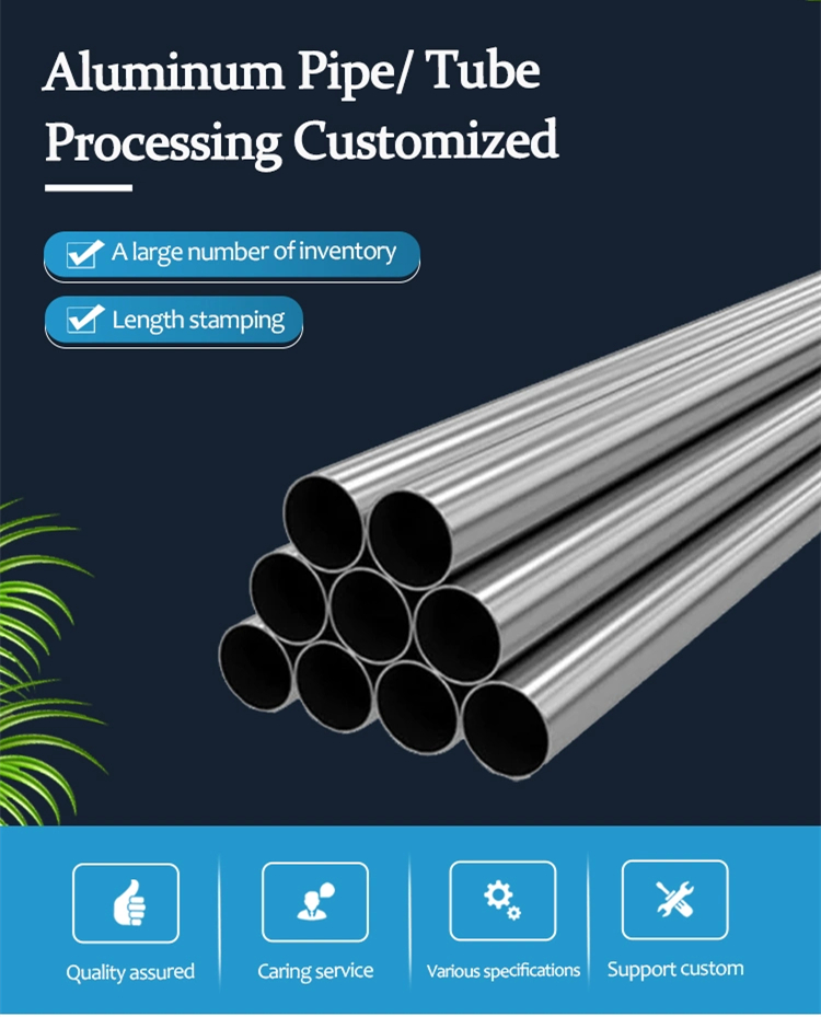 powder coated aluminum pipe，Custom Size Aluminum Alloy Round Pipe Tube for Sale，large diameter aluminum pipe