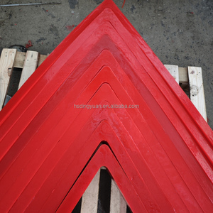 High-Quality Polyurethane Scraper for Conveyor Belt Return in Mining Operations V-shaped Combined PU Scraper Custom V-shaped PU - Product Image 2