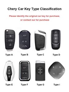 Housse élégante pour clé de voiture en cuir TPU par sublimation pour Chery Arrizo Tiggo 5x/5plus Tiggo7/8pro 9 Jetour X70/X70plus/X90 <span class=keywords><strong>Idm</strong></span> - Product Image 2