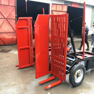 รถขนส่งแบบแบนสำหรับขนส่งอิฐแบบอัตโนมัติ QinTao Low Speed Battery Flat Plate Carrier Transport Vehicle Brick Line PLC Core Vacuum Extruder รองรับน้ำหนัก 1000 กิโลกรัม - Product Image 3