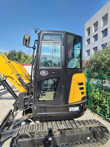 BAS PRIX Excellente Qualité Excavatrice SANY SY35 UTILISÉE MINI Digger en Stock EPA CE avec godet oscillant bulldozer pouce pour l'agriculture - Product Image 3