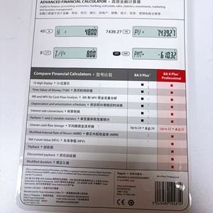 Calculadora financiera Texas Instruments BA II Plus original nueva en oferta. - Product Image 6