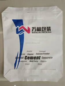Venda quente 20kg 25kg 40kg 50kg wpp portátil cimento saco pp fabricante do pacote