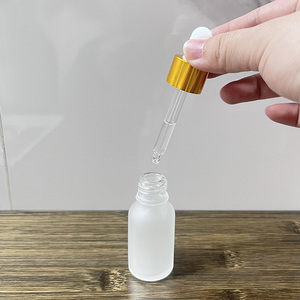 Flaconi Contagocce in Vetro Personalizzati per Cosmetici, Design Rotondo per Siero, Olio Essenziale per Capelli, Confezionamento di Essenze - Product Image 5