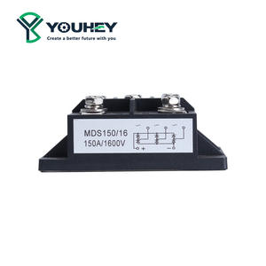 Nuevo Puente Rectificador Trifásico MDS150A 1600V, Diodo Rectificador de CA 380V a CC para Aplicaciones de Suministro de Energía - Product Image 4
