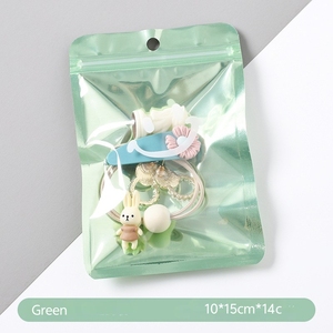 Cartoon Cute for Self-sealing Resealable Transparent Aluminum-plated Inner-printed PET/PE <b>Jewelry</b> <b>Packaging</b> Bags - Product Image 4