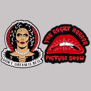 ホラーエナメルピンコメディミュージカル映画ブローチピンズラペルピンバッジバックパック衣類アクセサリークリエイティブジュエリーギフト - Product Image 1