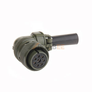 Conector Híbrido MIL de 8 Pines MS3106A18-8S MS3102A18-8P MS3108A18-8S MIL-DTL-5015 1x # 12 23A Potencia 7x # Kit de 16 Conectores de Copa de Soldadura - Product Image 6