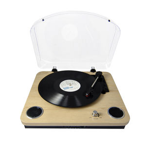 Audmic TB-008สุดยอดของขวัญวันเกิดสุดหรูแบบพกพาย้อนยุคอัลบั้มเครื่องเล่นแผ่นเสียงบลูทูธดิจิตอล - Product Image 4