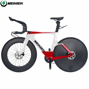 Bicicleta de Contrarreloj de Fibra de Carbono con 2x12 velocidades, L-twoo Er9 y Juego de Bielas 105 R7000, Ruedas de Disco Completas, para Triatlón y Carretera, Modelo Tt670 - Product Image 1