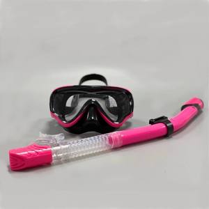 Set de Snorkel Doble, Gafas de <span class=keywords><strong>Buceo</strong></span> Completamente Secas y Tubo de Respiración, Máscara HD, Set de <span class=keywords><strong>Buceo</strong></span> para Niños - Product Image 4