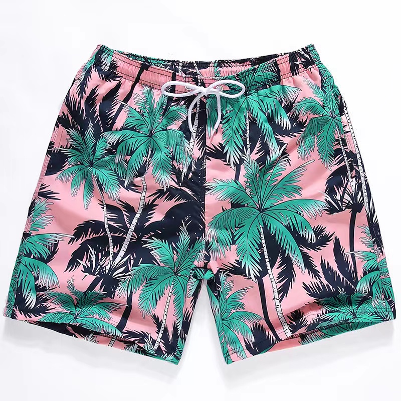Hommes Hawaïen Shorts Hawaii Natation Short Été Plage Arbre Imprimer Hommes Hawaïen Shorts Hawaii Natation Short Été Plage Arbre Imprimer