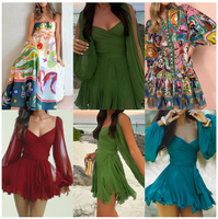 Ensemble de mélange de vêtements vente en gros de hauts pour femmes maillot de bain balle bikini robe assortie balles en vrac vêtements