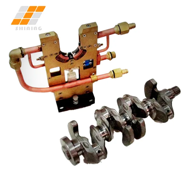 Shining inductor surface hardening of Gasoline engine crankshaft diesel engine crankshaft marine crankshaft heating sensor