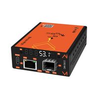 Convertidor de Medios de Fibra Óptica 2.5G Administrado por IA |   SFP 1000/2500BASE-X a 10/100/1000/2500BASE-T RJ45, Gestión por Aplicación y Web