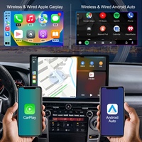 Lecteur multimédia Navihua Android Auto 15,6 pouces, écran tactile audio, Carplay, lecteur DVD de voiture pour Toyota 4Runner 2010-2022